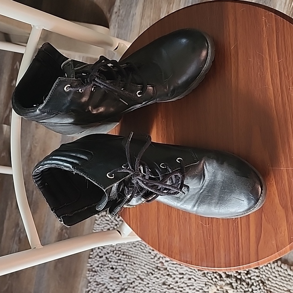 Black booties